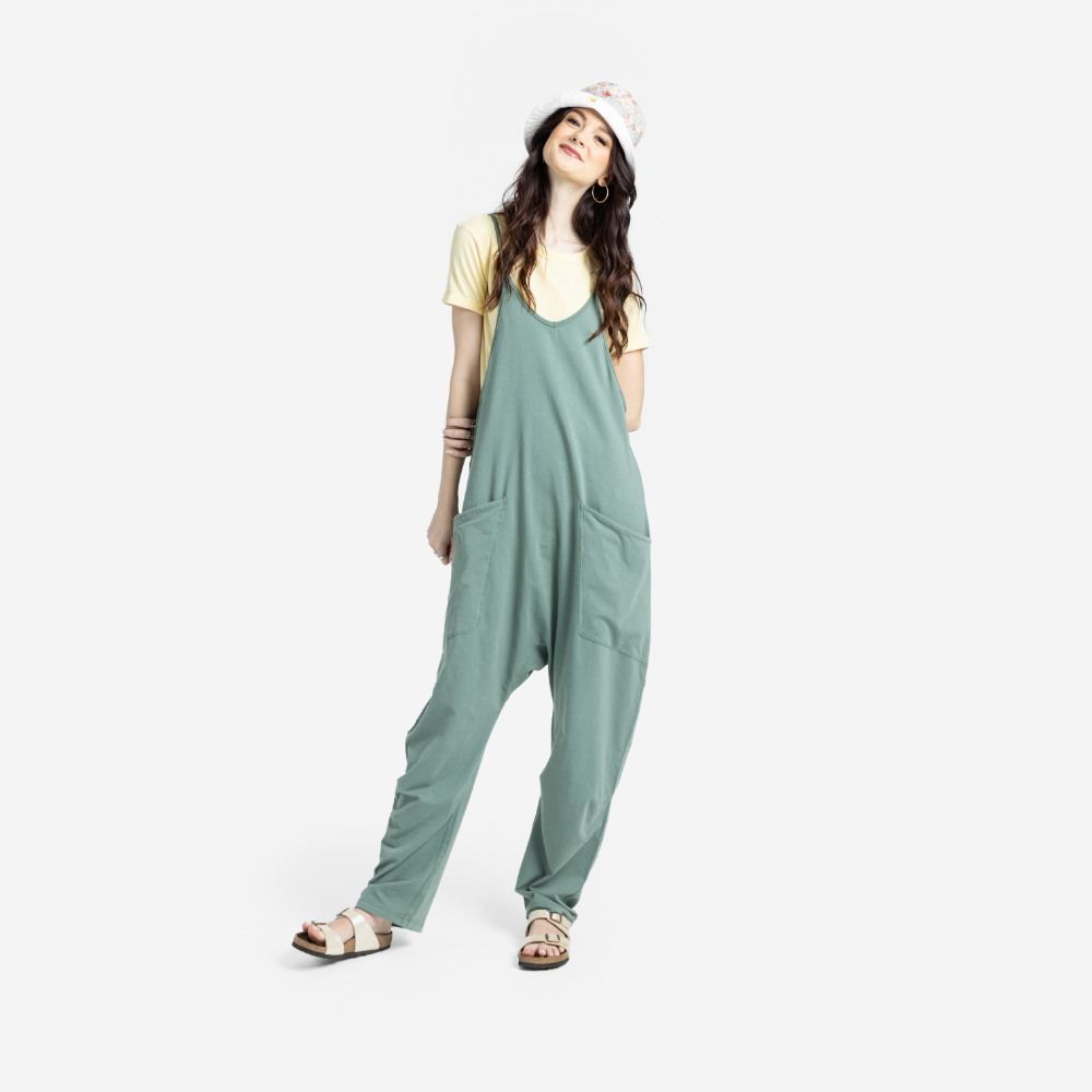 Bridget Lounge Jumpsuit Green