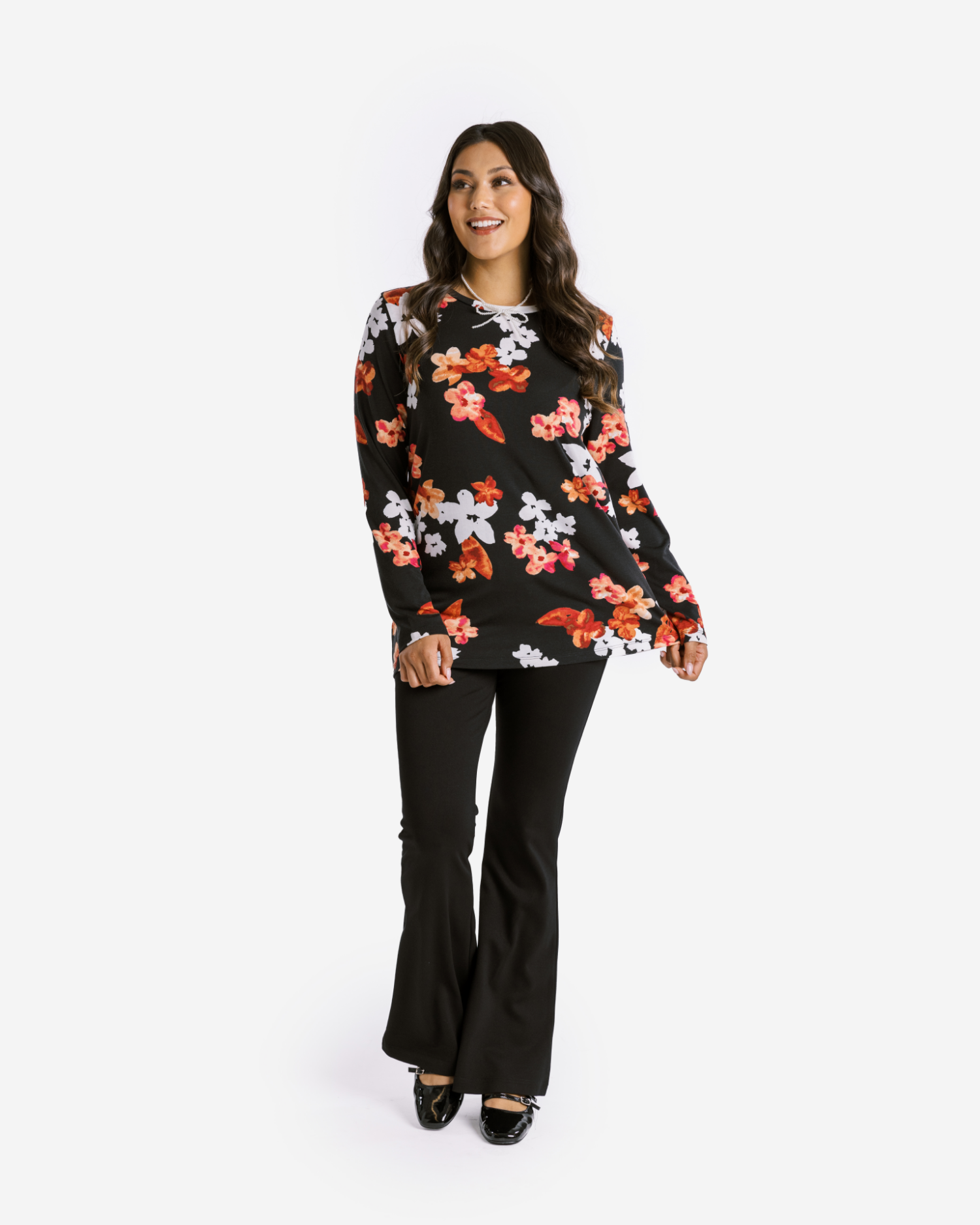 YILON イロン color design layered tops Sharon Long Sleeve Top - Hello Autumn Collection – lularoe