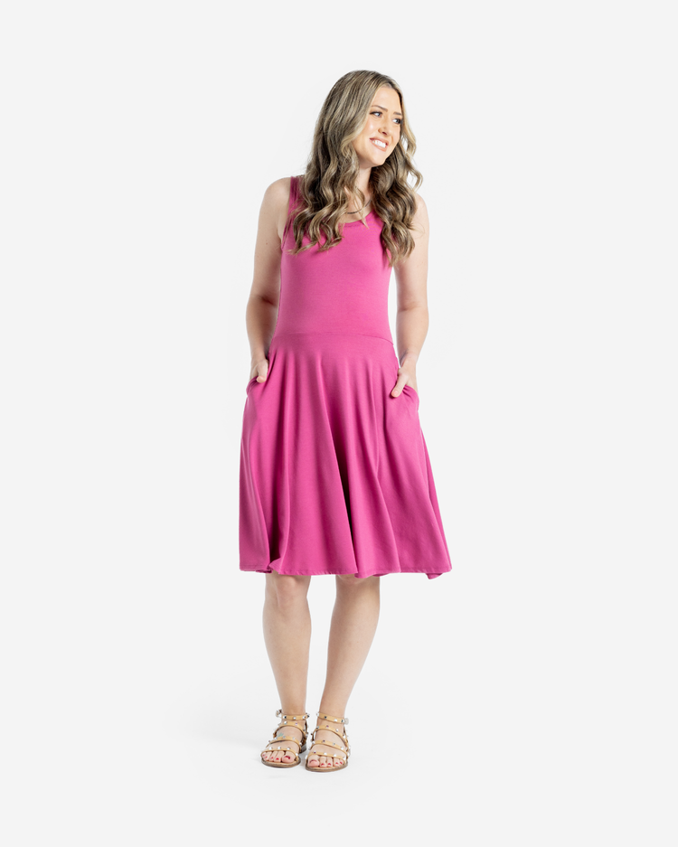 Nicki Sleeveless A Line Dress lularoe