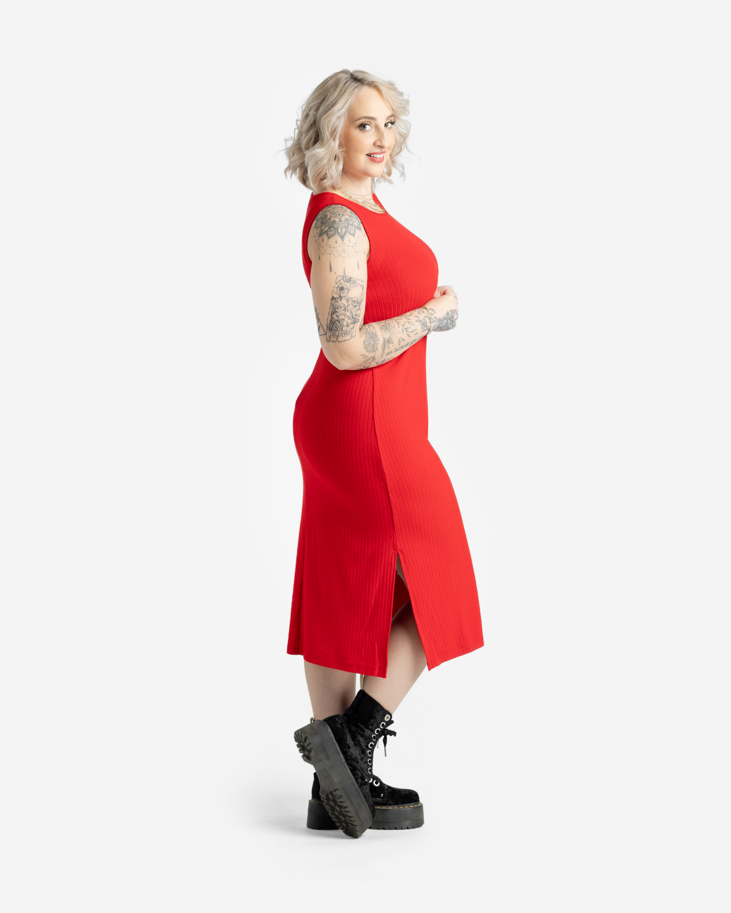 【Three Times】24SS Sandy boucle dress Sandy Halter Tie Neck Maxi Dress – lularoe