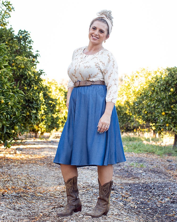 【I AM MARI】Eslo midi skirt Marsha Button Up Midi Skirt – lularoe