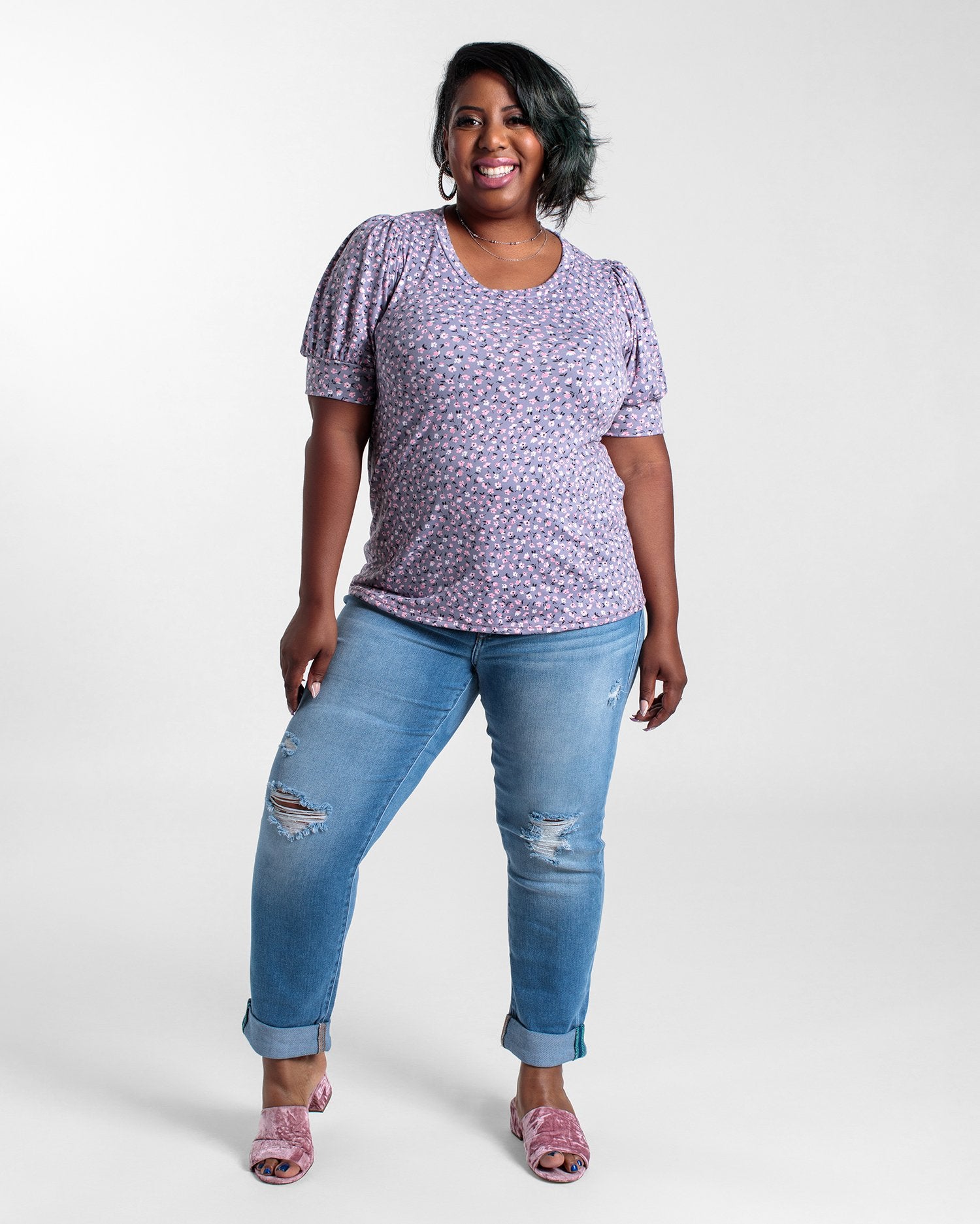 Eloise Puff Sleeve Top – lularoe