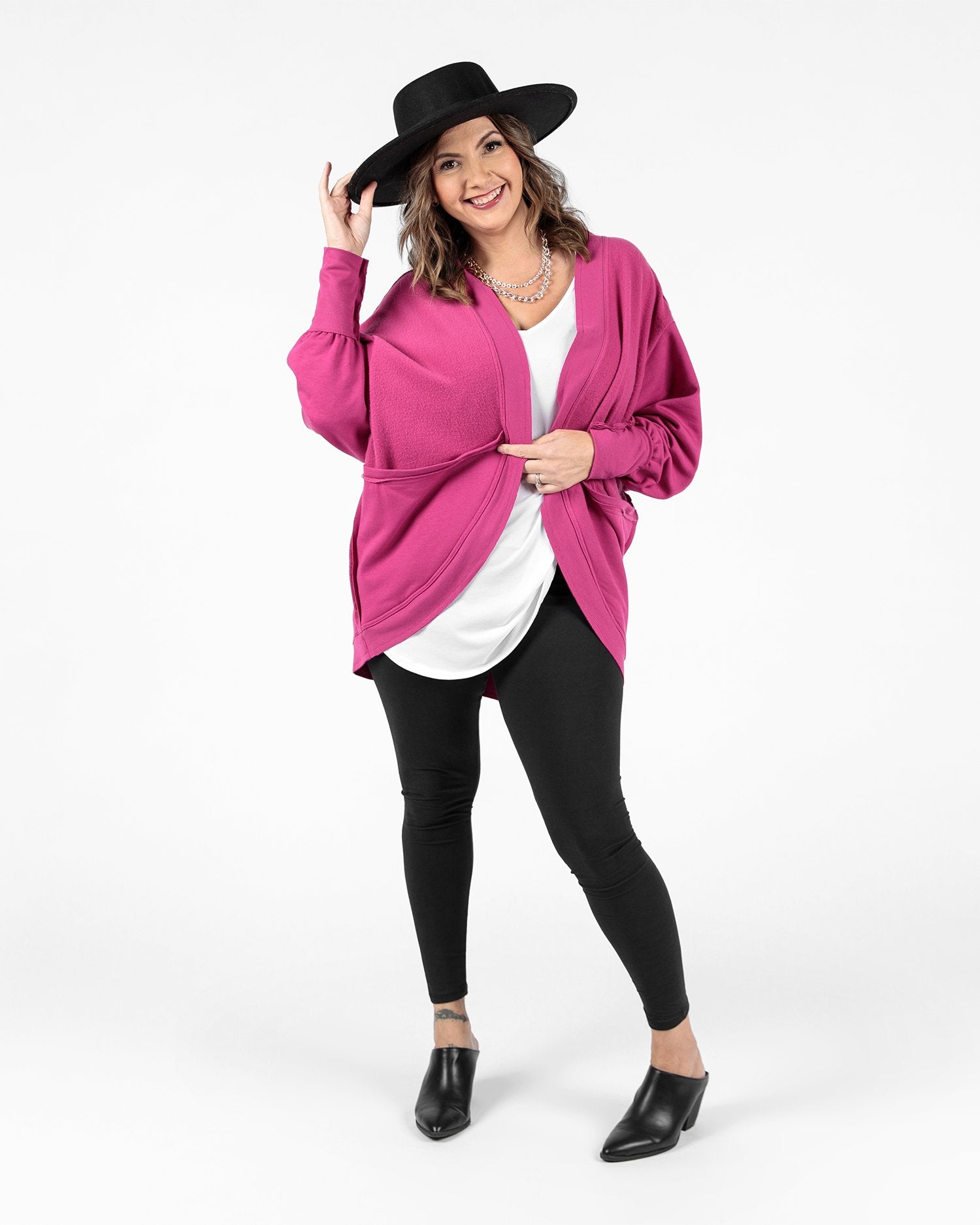 Kennedy Raw Edge Mix Media Cardigan – lularoe