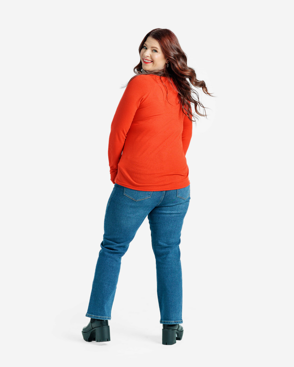 Mia Sweetheart Long Sleeve Top lularoe