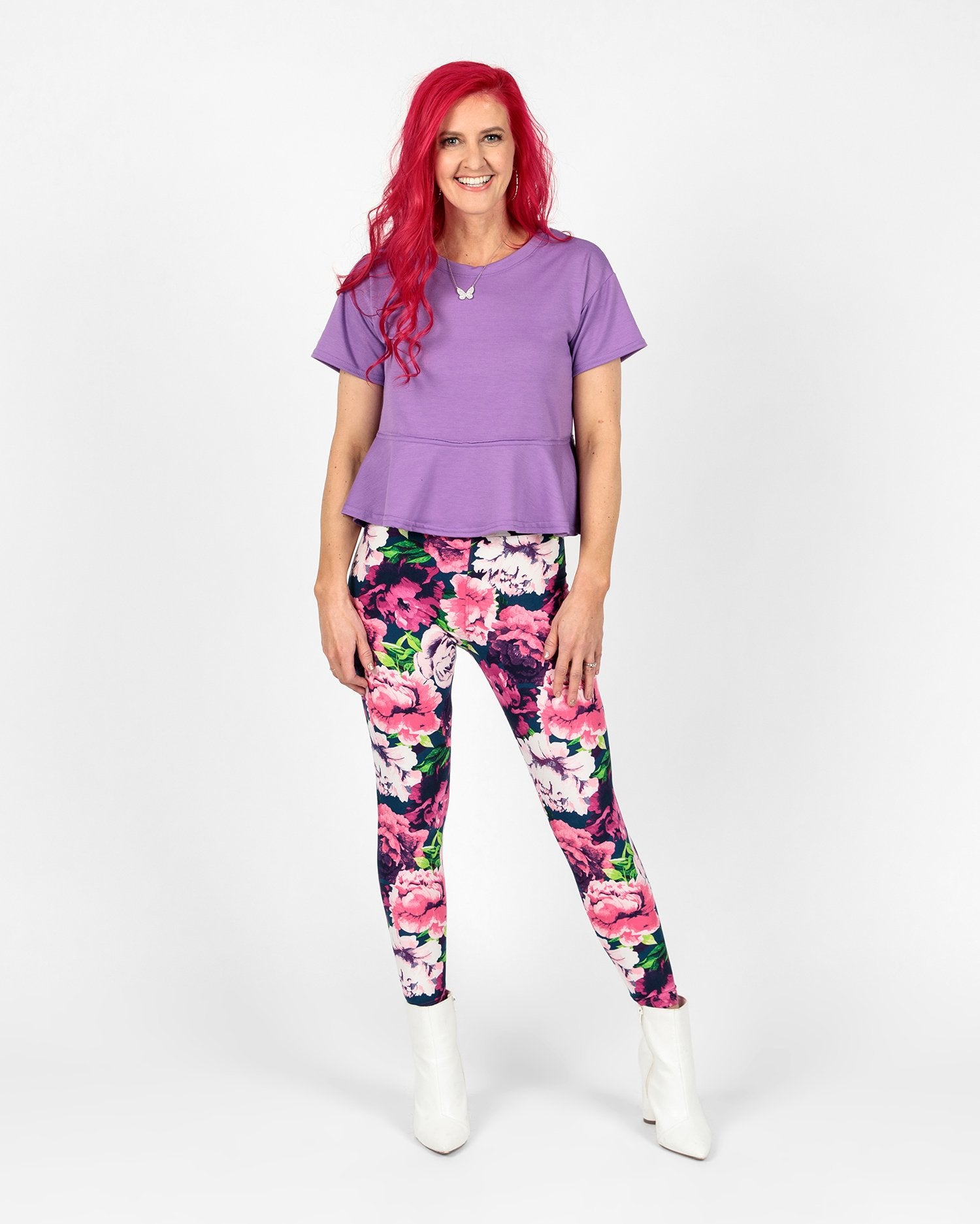 Lularoe pink leggings best sale