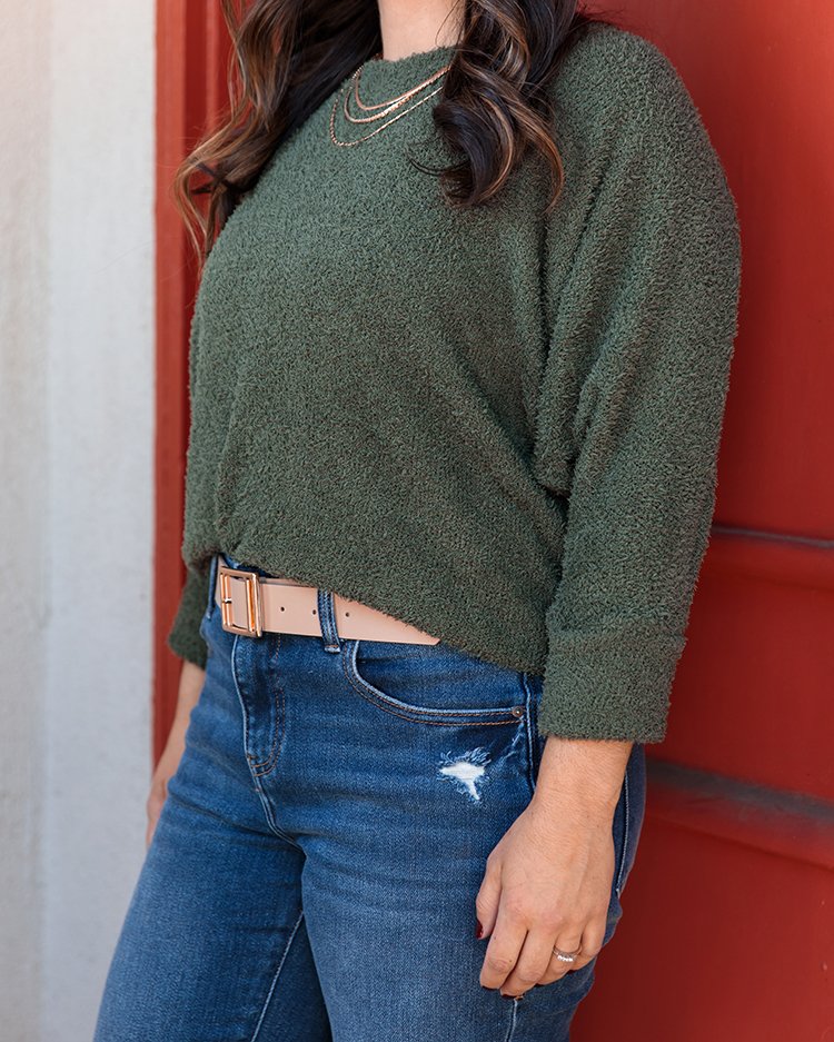 トップス ROA Eriophorum Long Sleeve FW24 Naomi 3/4 Sleeve V Neck Tunic – lularoe