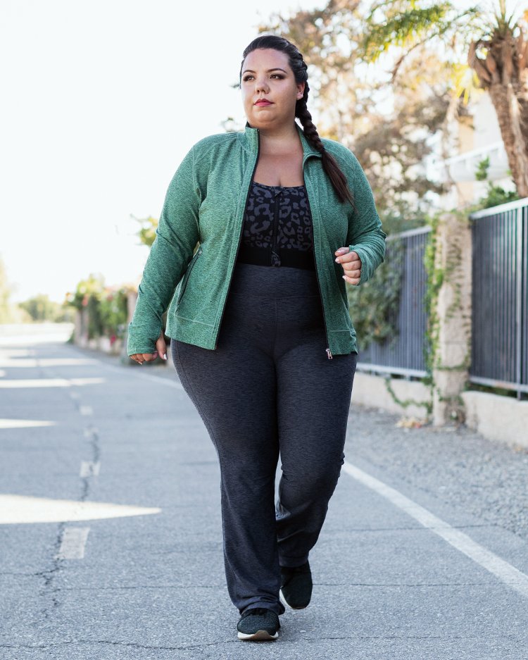 Plus size yoga jacket sale