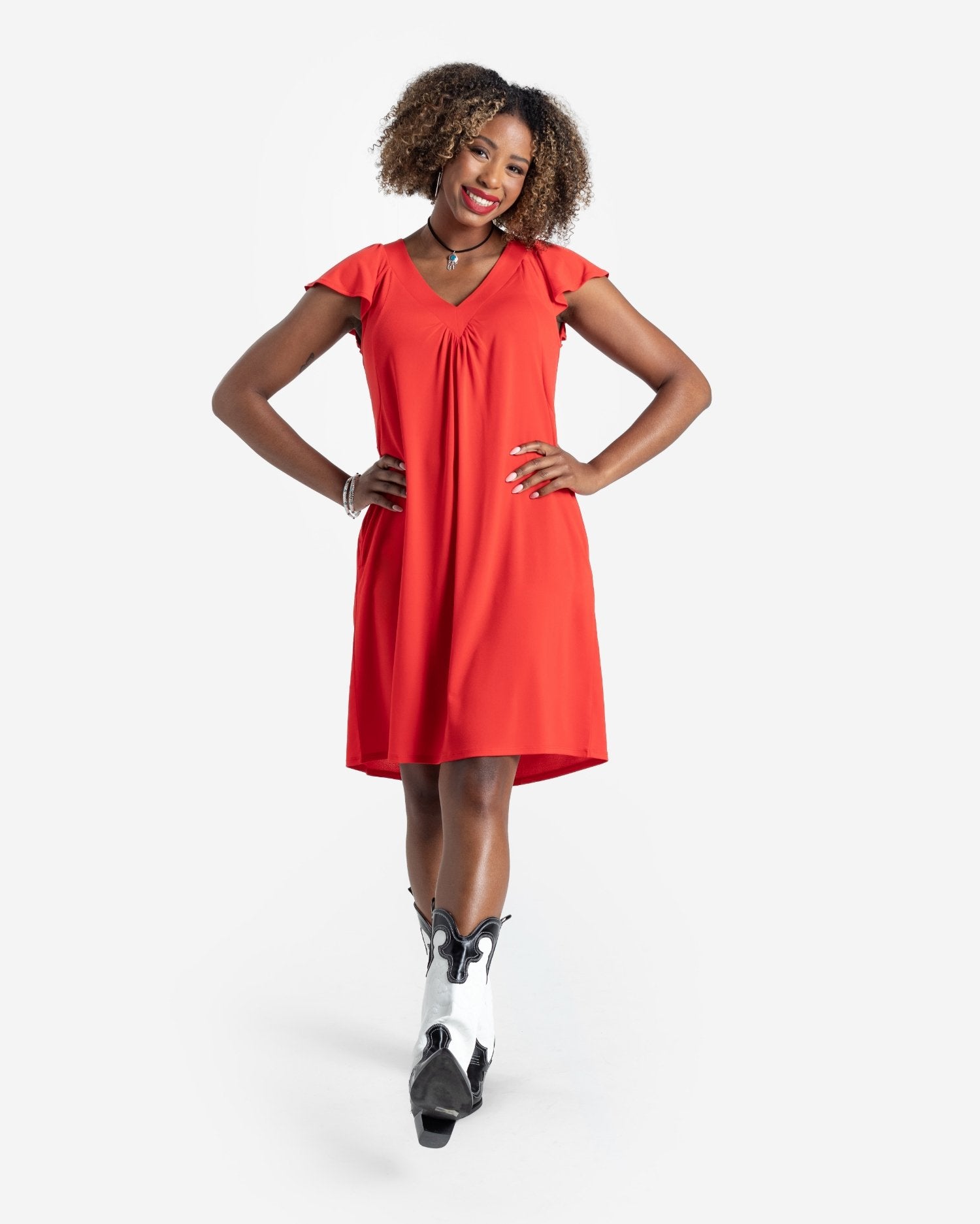 Lularoe ruffle dress clearance